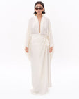 White Tencel Kimono  - Porterist 1