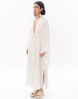 White Tencel Kimono  - Porterist 5