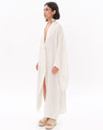 White Tencel Kimono  - Porterist 6