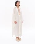 White Tencel Kimono  - Porterist 3