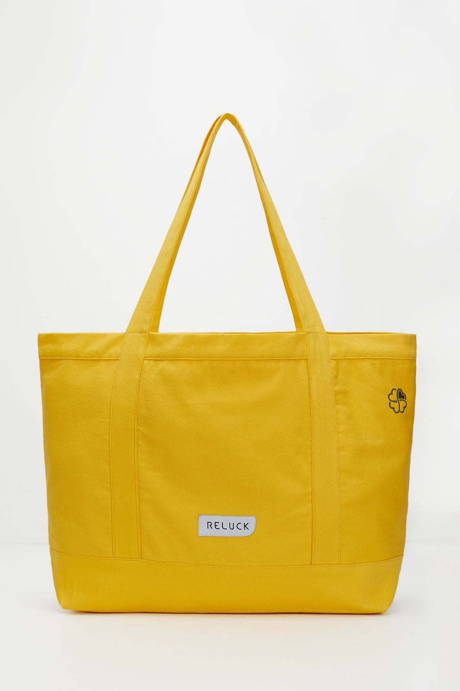 100% Recycled Big Tote Bag Yellow | Porterist