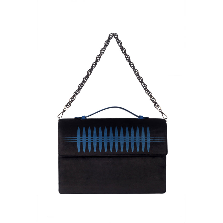 Black & Saxe Blue Niji Bag | Porterist