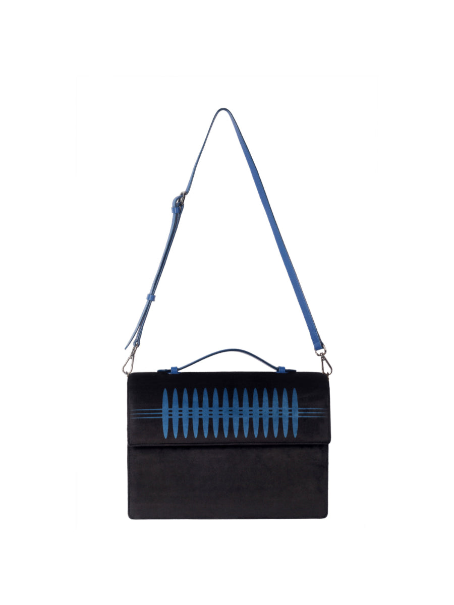 Black & Saxe Blue Niji Bag | Porterist