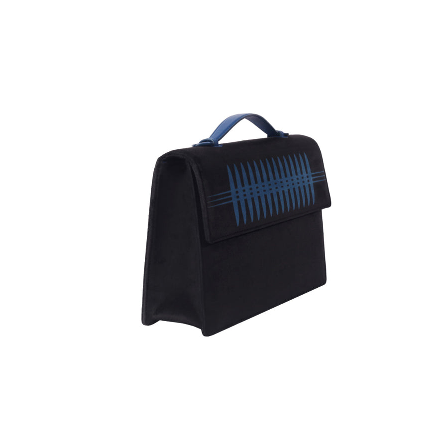 Black & Saxe Blue Niji Bag | Porterist