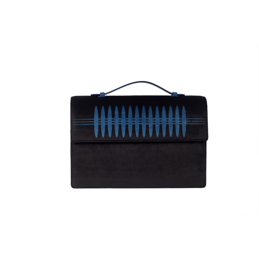 Black & Saxe Blue Niji Bag | Porterist