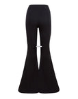 Wide Leg Trousers - Black