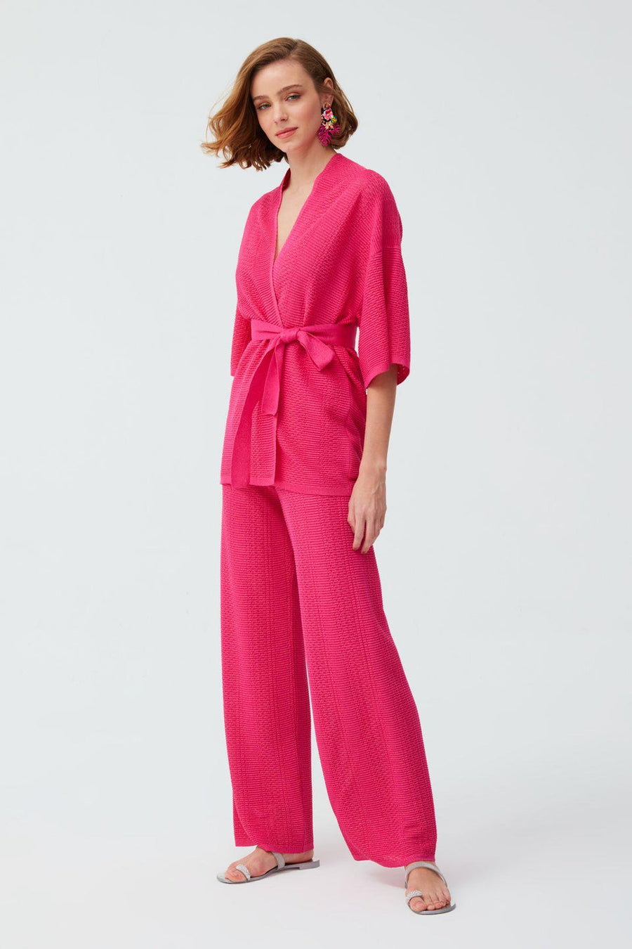 Wide Leg Pink Pants Fınal Item - Porterist 2