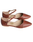 Brown Genoa Flat Shoes | Porterist