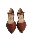 Brown Genoa Flat Shoes | Porterist