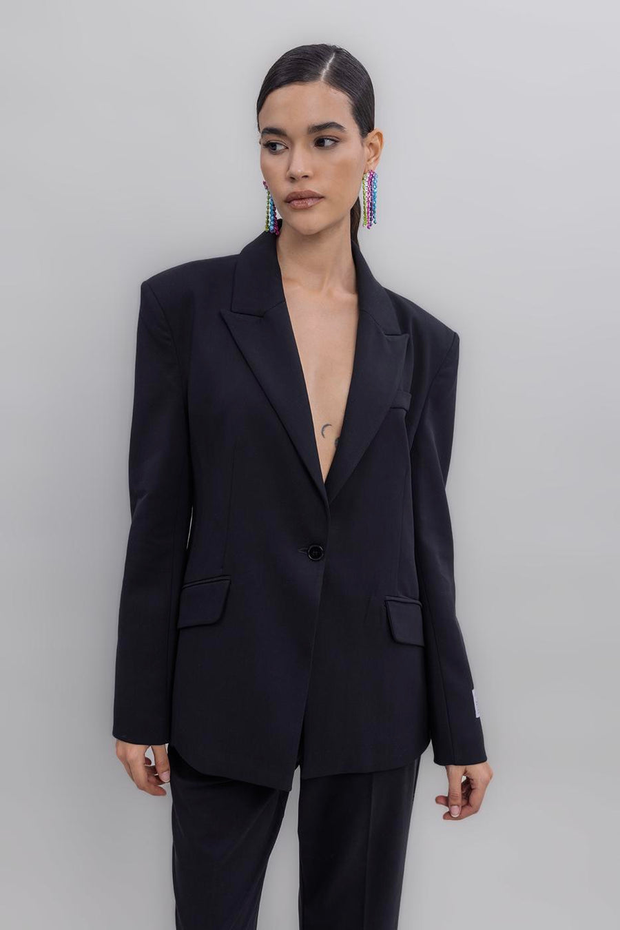 Black Blazer Jacket  - Porterist 3