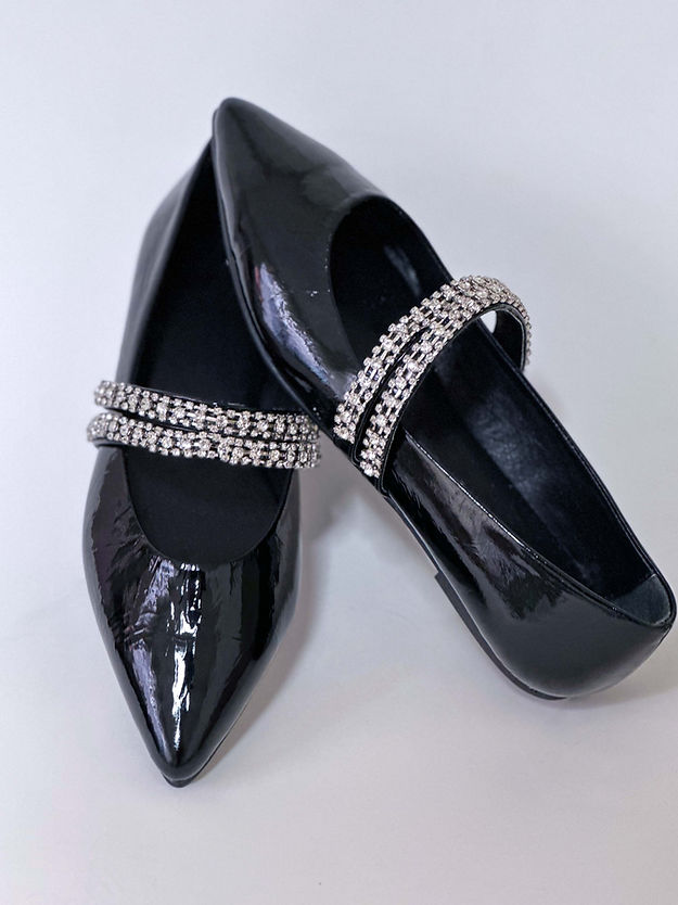 Black Scarlett Ballet Flat - Porterist 4
