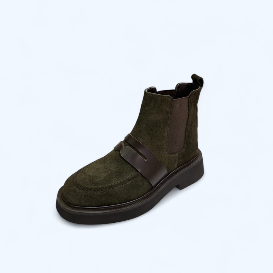 Genuine Leather Colter Multicolor Boots - Porterist 3