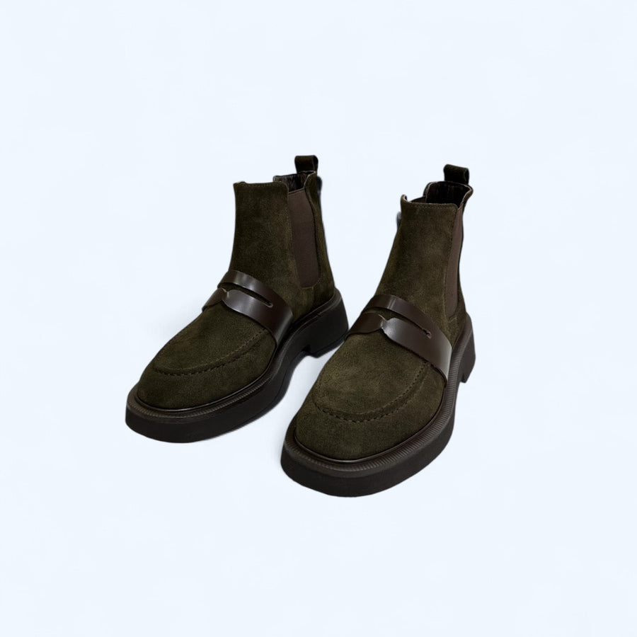 Genuine Leather Colter Multicolor Boots - Porterist 2