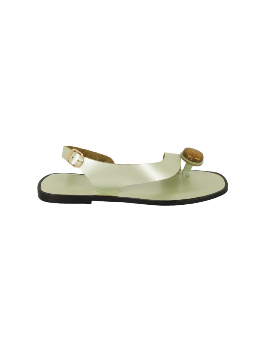 Genuine Leather Eva Green Sandals - Porterist 2