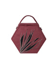 Burgundy Hexagon Bag | Porterist