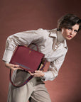 Burgundy Rail Bag | Porterist