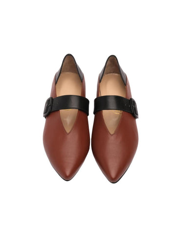 Burgundy Toledo Ballet Flats | Porterist