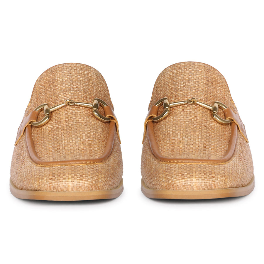 Future Brands Group Beige Izaara Heeled Mule  - Porterist 5