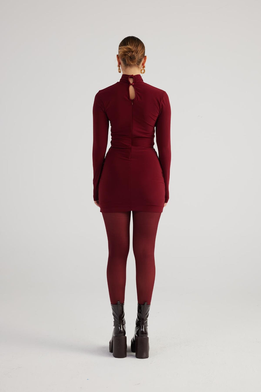 Tami Dress Burgundy