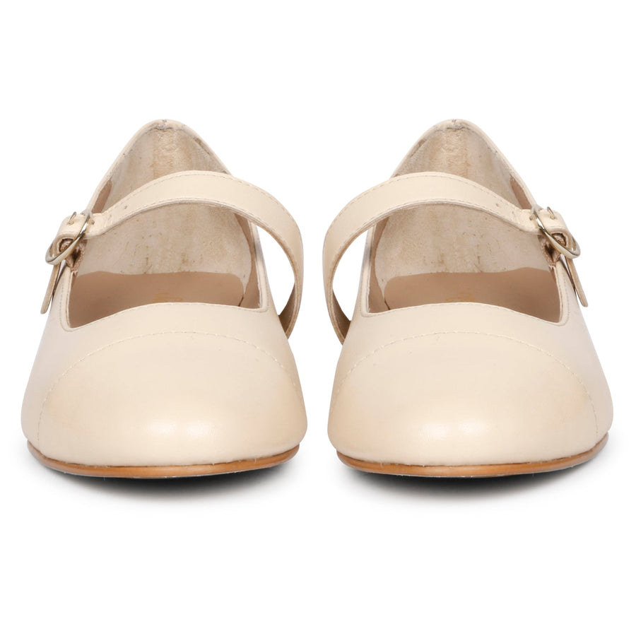 Saint G Garlen Flat Ballerinas Footwear Macadamia 