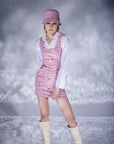 Tweed Dress Pink  - Porterist 6