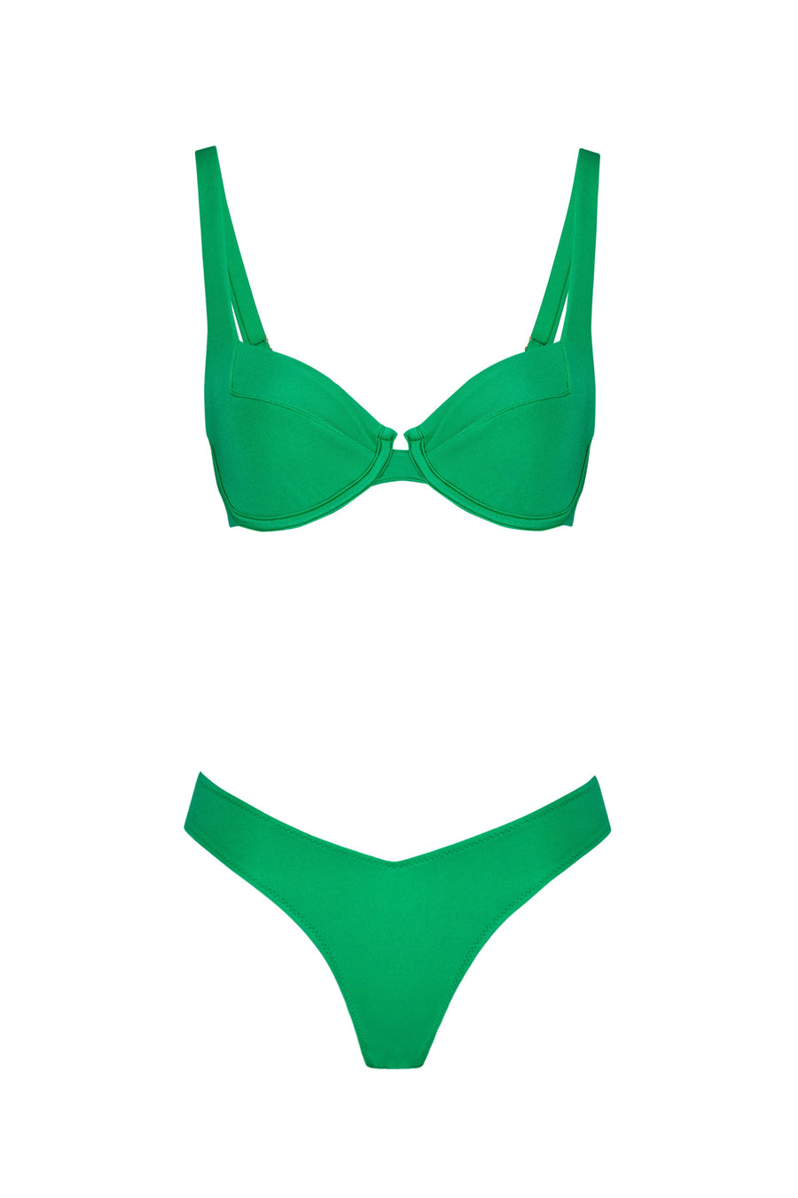 Cindy Bikini Top Green | Porterist