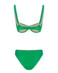 Cindy Bikini Top Green | Porterist