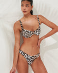 Cindy Bikini Top Leopard | Porterist