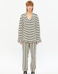 Striped Knit Shirt | Porterist