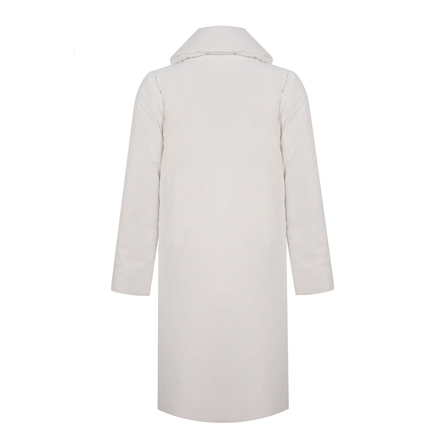 Cloud Matte White Inflatable Coat | Porterist