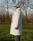 Cloud Matte White Inflatable Coat | Porterist