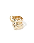 Multi Detail Ring Gold  - Porterist 2