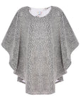 Cosmonaut Reversible Gray Teddy Poncho | Porterist