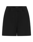 Crepe Women's Shorts Black  - Porterist 4