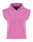 Cut - out Hoodie Lilac | Porterist