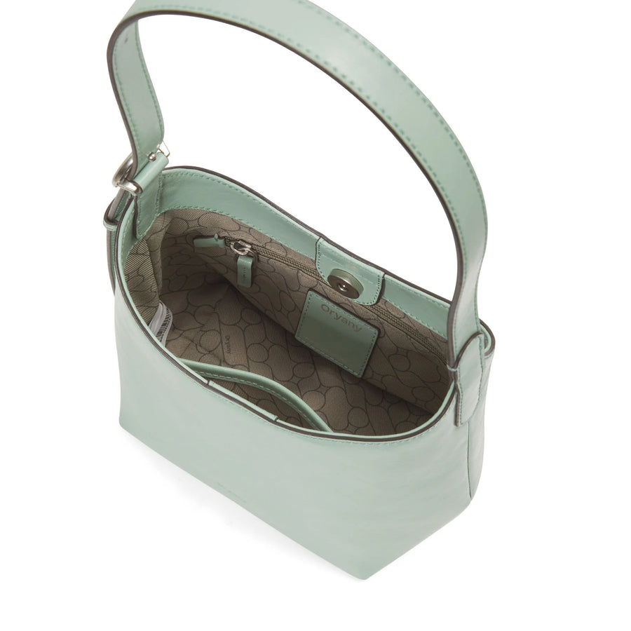 Oryany Egg Shoulder Handbags Dust Mint 