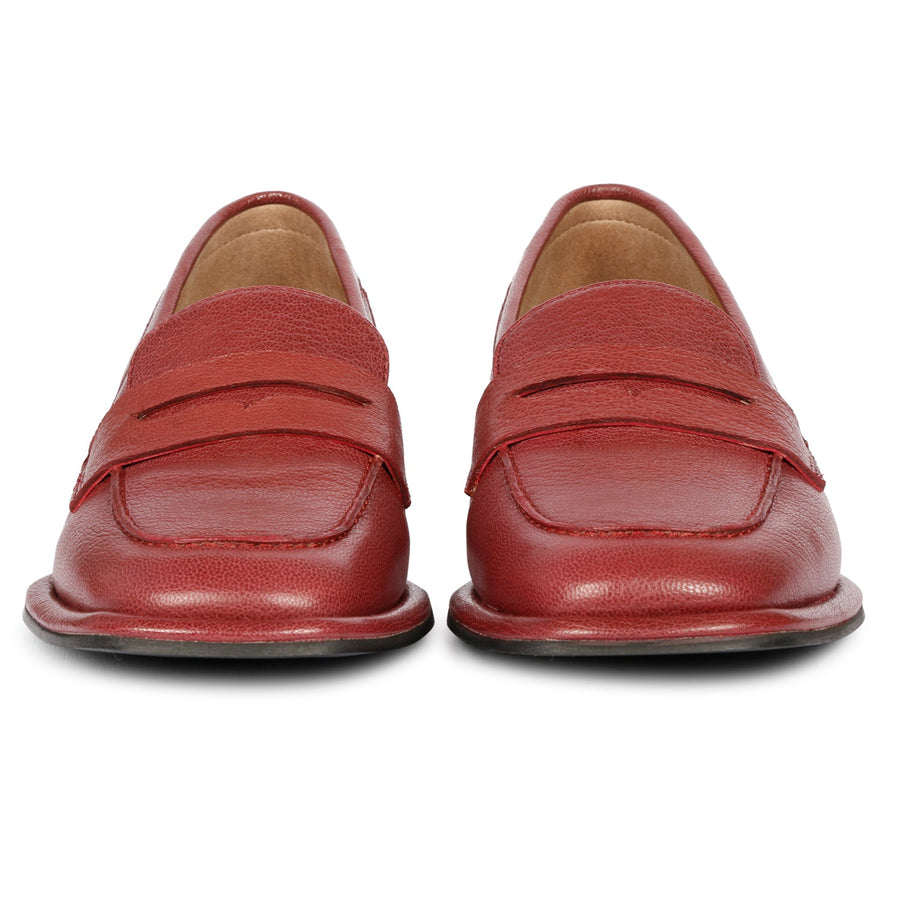 Saint G Carla Flat Loafers Bordo 