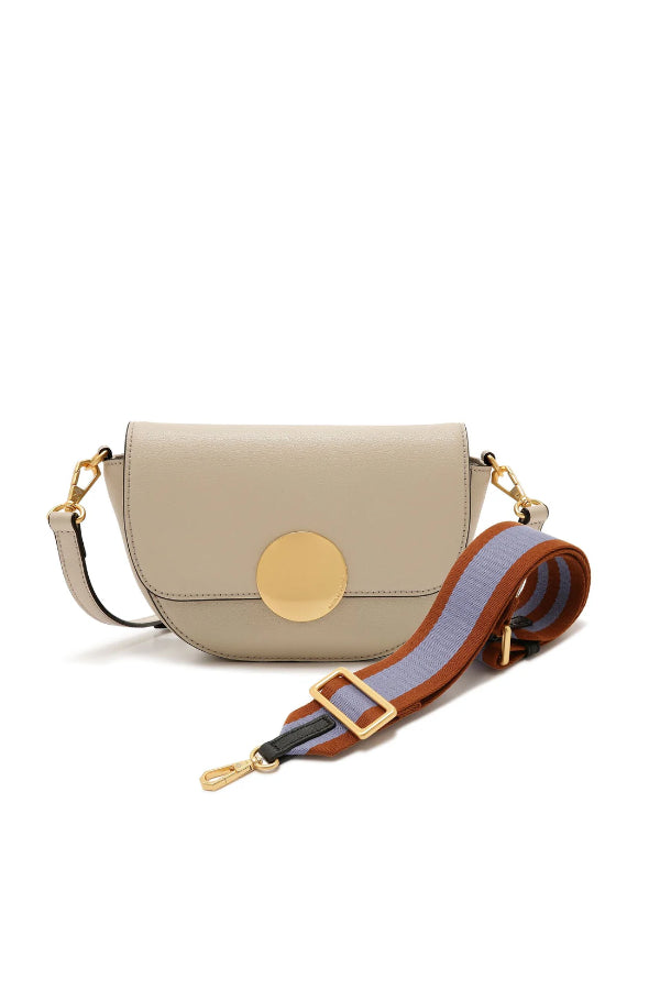 Oryany - Lottie Saddle Crossbody Small Handbags - Taupe