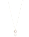 Diamond Gold Flower Necklace