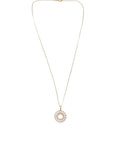 Diamond Gold Flower Necklace