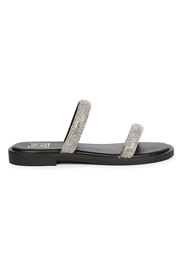 Vivi Blu - Zaeneb Flats Footwear - Black/Silver