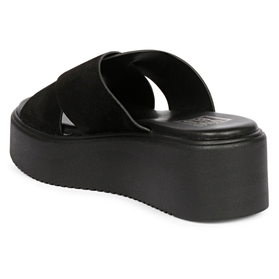 Vivi Blu Yasmin Wedges Footwear Black 