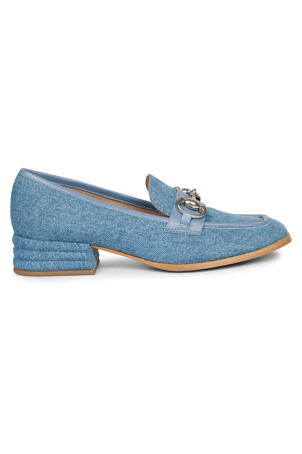 Saint G Jacqueline Denim - Loafers - Denim