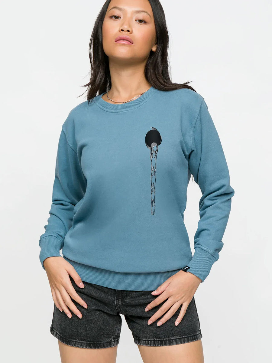Do İ Need Them Woman Sweatshirt - Blue | Porterist