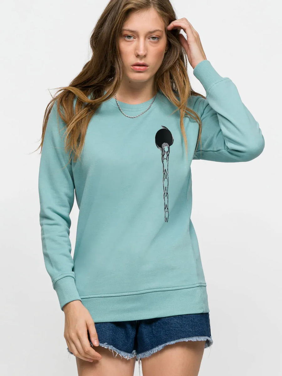 Do İ Need Them Woman Sweatshirt - Mint | Porterist