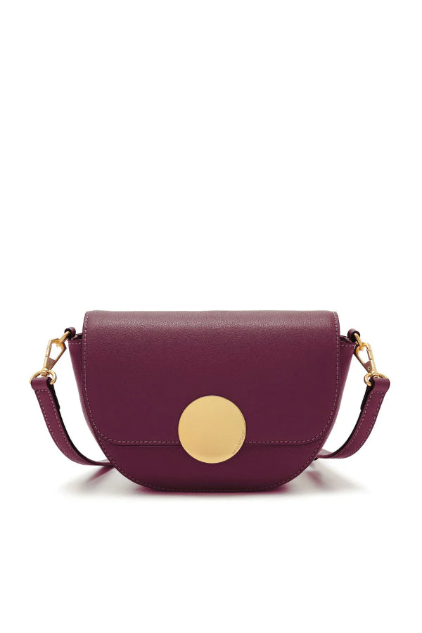 Oryany - Lottie Saddle Crossbody Small Handbags - Maroon