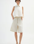 Dune Cream Shorts
