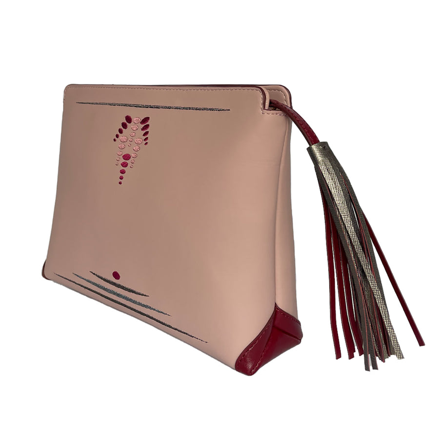 Dusty Rose Mun Clutch - Small Size | Porterist