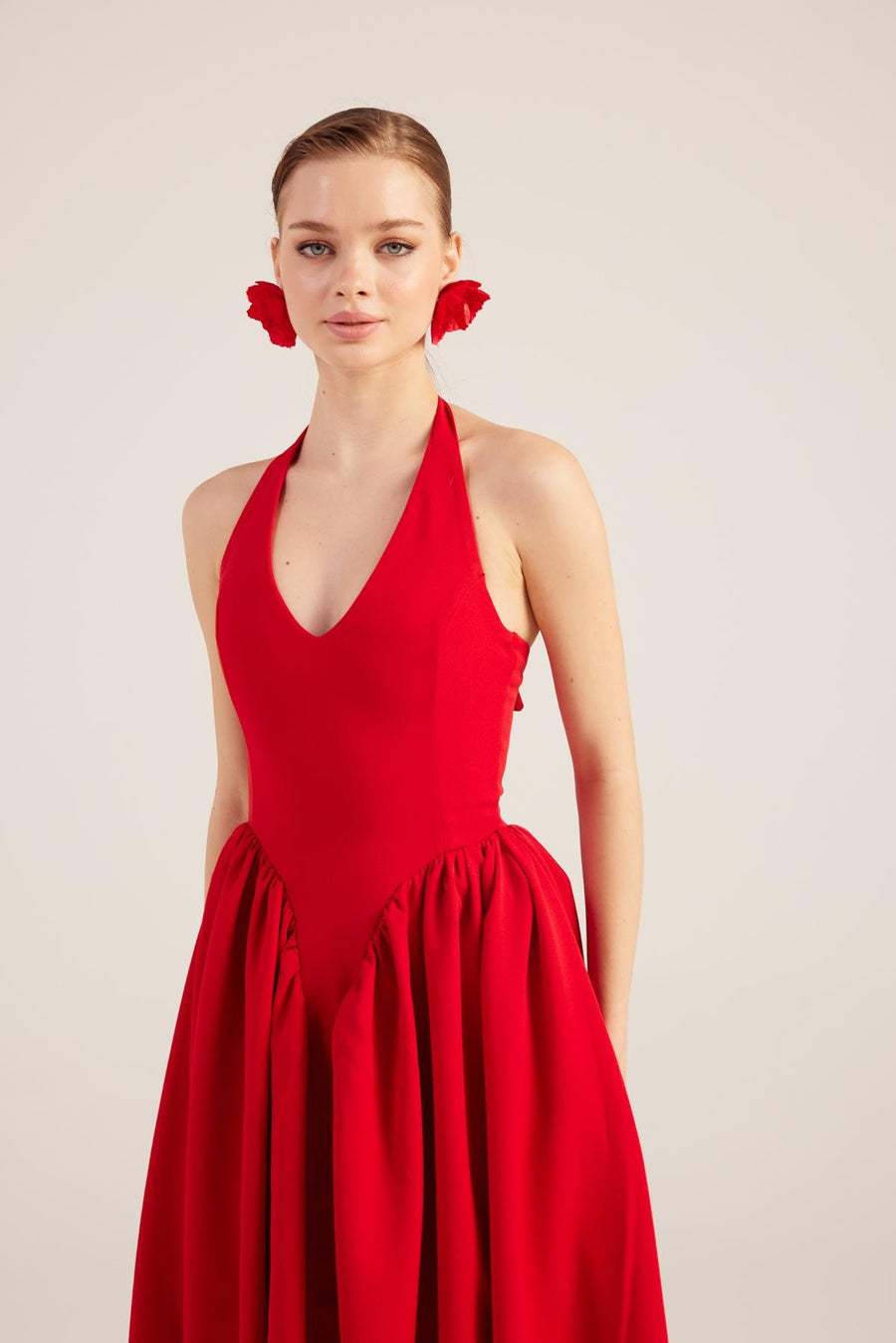 Ophelia Dress Red - Porterist 2