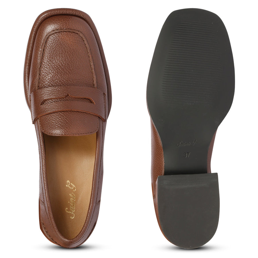 Saint G Carla Classic Loafers Brown 